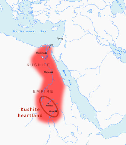 Carte Royaume de Koush