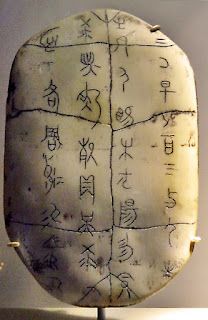 Script chinois ancien, dynastie shang