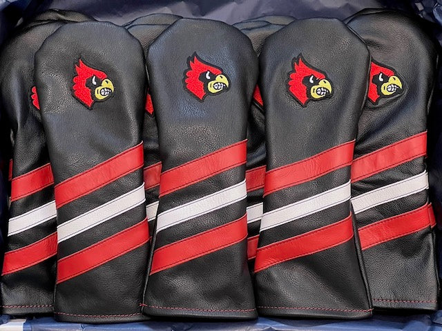 Clubhouse Collection Kentucky High School Headcovers with cardinal embroidary
