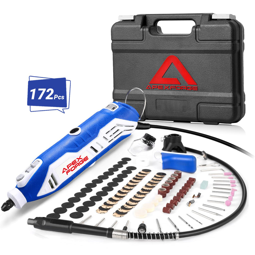 APEXFORGE M0 Rotary Tool Accessories Kit, 357 Pcs Bits Kit for Dremel