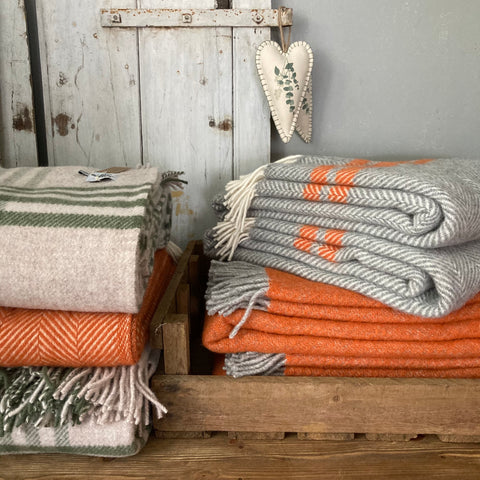 Tweedmill Pure Wool Blankets at Source for the Goose