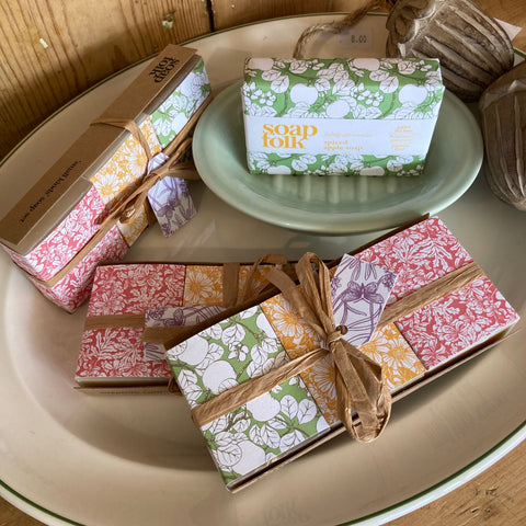 Soapfolk gift sets at Source for the Goose