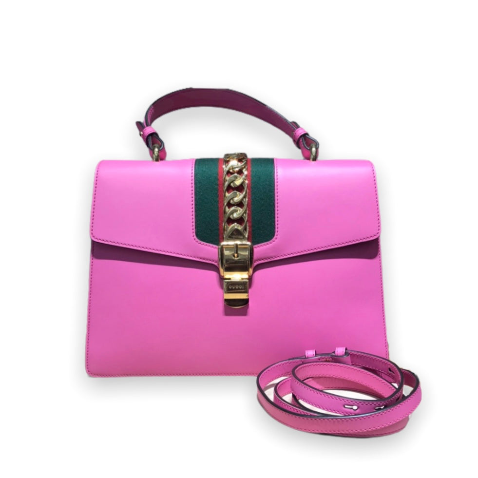 chanel pink flap