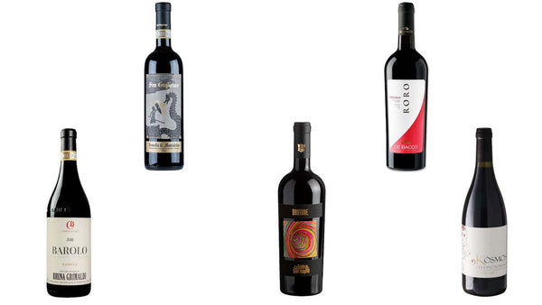 5 migliori vini rossi italiani 2023