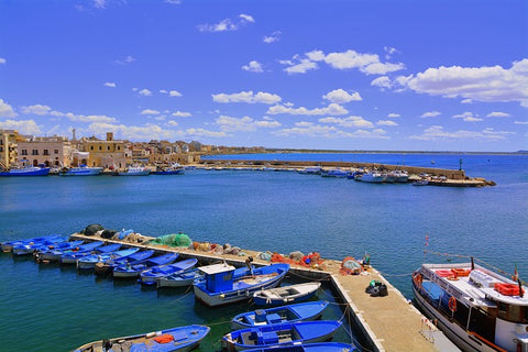 Puglia port sea