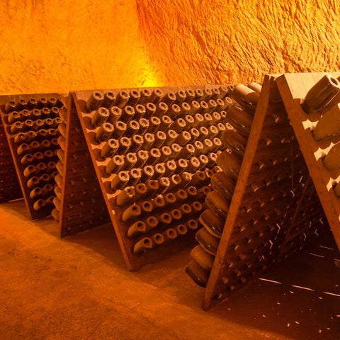 champagne cellar