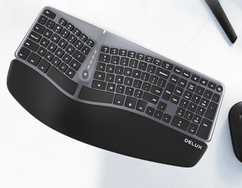 silent ergonomic keyboard