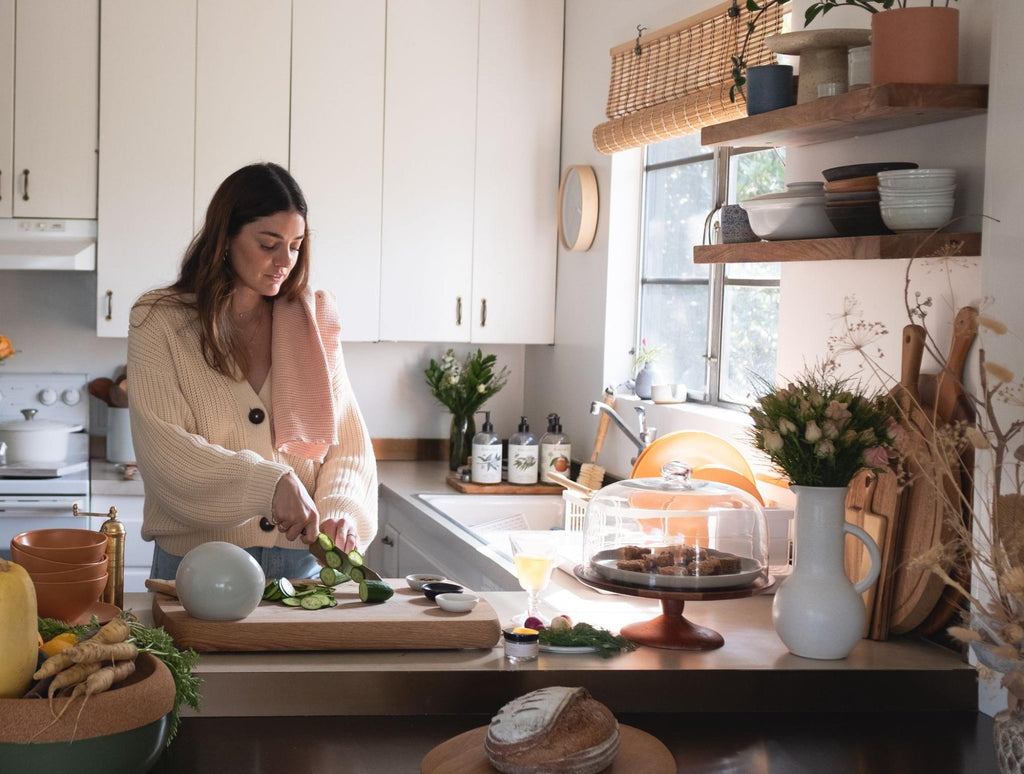 Betsy Simon in Her Kitchen