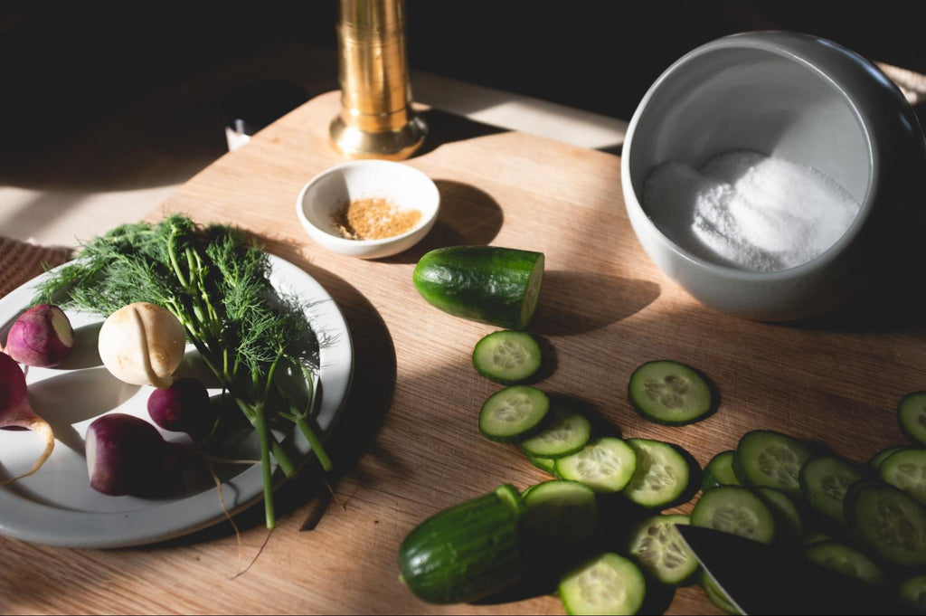 Salt Cellar and Trivet