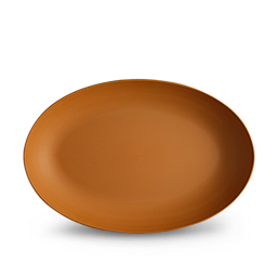 Outdoor Oval Low Serving Bowl