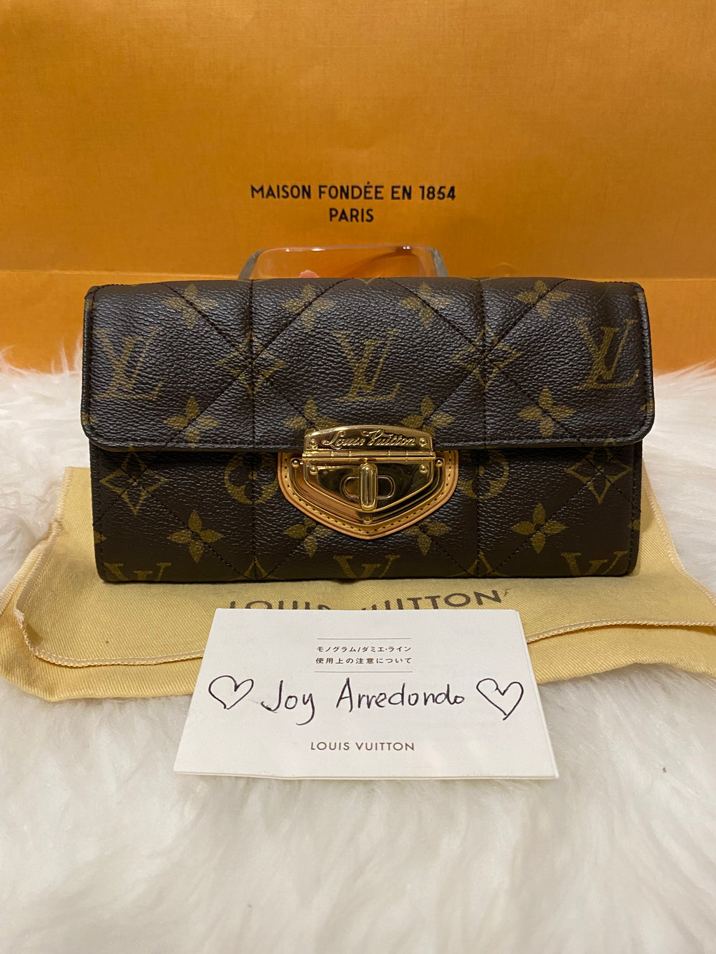 Authentic Louis Vuitton Monogram Orsay Clutch Hand Bag M51790 – Selors