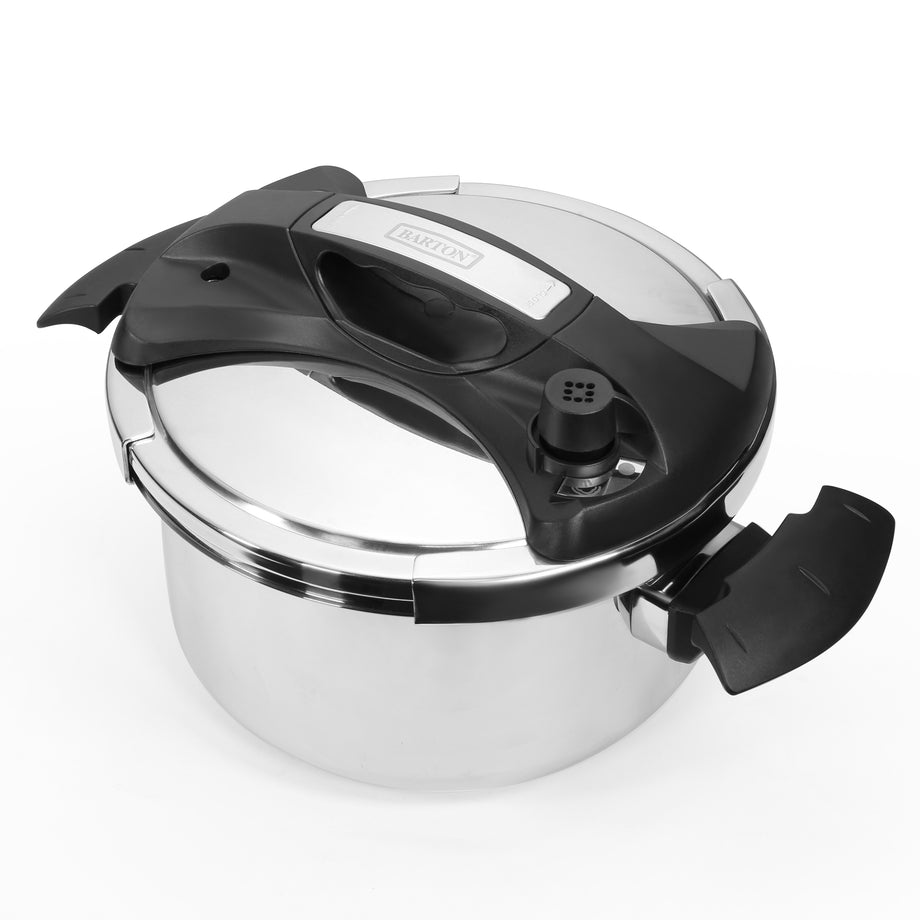 Barton 32 qt. Stainless Steel Stock Pot with Strainer Basket and Lid