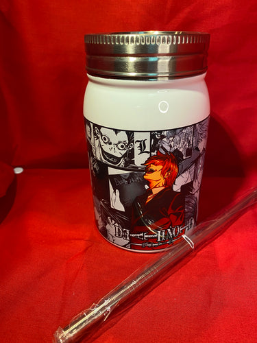 Handcrafted JoJo's Bizarre Adventure Inspired Anime on Manga Pages 20oz  Stainless Steel Tumbler 