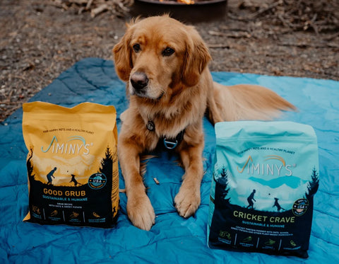 Jiminy's Insect Dog Food Camping