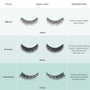 Faux Lashes Comparison Chart Gallery Image