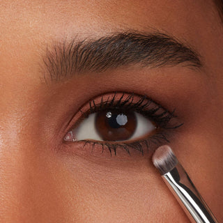 Vegan Eye Makeup Brush - Precision Smudge Eyeliner Brush Lower Lid