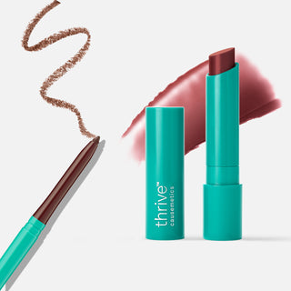 Lip Tint + Lip Liner Pairing 4 Image [Rowan + Katrece]