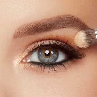Vegan Eye Makeup Brush - Precision Lid-Defining Eyeshadow Brush Model 1