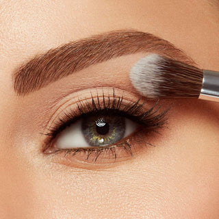 Vegan Eye Makeup Brushes - Precision Crease-Defining Eyeshadow Brush Model 2