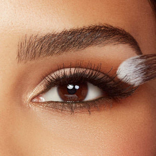 Vegan Eye Makeup Brushes - Precision Crease-Defining Eyeshadow Brush Model 3
