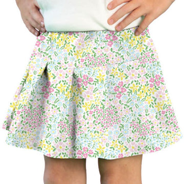 Tennis Skort in Pastel Field