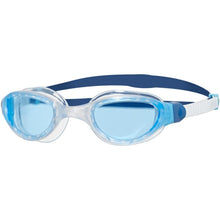 Oculos de Natacao Zoggs Phantom 2.0 Lente Azul - Transparente e Azul
