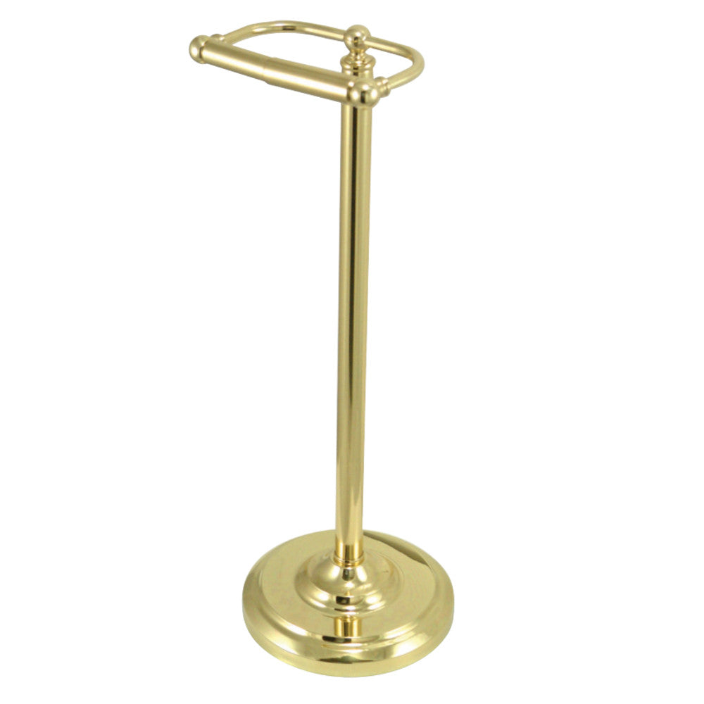 Kadalynn Satin Gold Toilet Paper Holder Stand