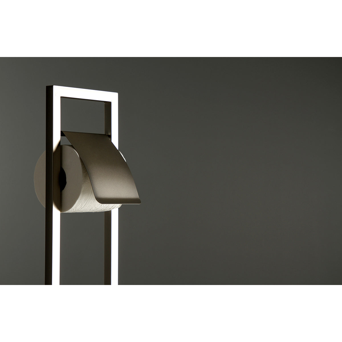 Kingston Brass SCC8501 Edenscape Freestanding Toilet Paper Holder with Storage Shelf, Polished Chrome