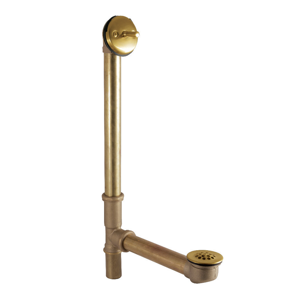 Kingston Brass 20-Inch Trip Lever Waste and Overflow with Grid - K