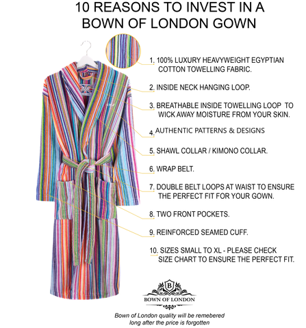 Bown Of London Mid-Calf Bathrobe with Pockets | Wayfair.co.uk