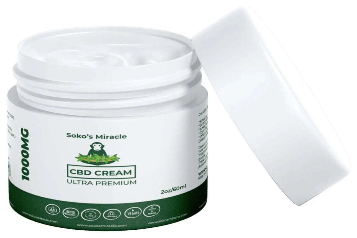 1000mg CBD Cream For Pain - sokosmiracle