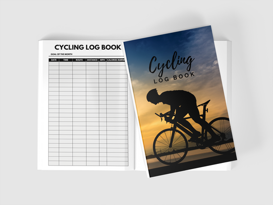 Cycling Log Book - Charley and Ruby Publishing