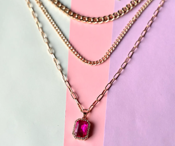 Multilayer Charm Necklace