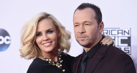 Women's Health- Jenny McCarthy And Husband Donnie Wahlberg Go Nude In A NSFW Photo For Her Formless Beauty Ad Campaign