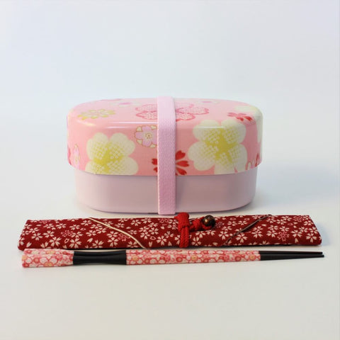yume sakura chopsticks and bento box set