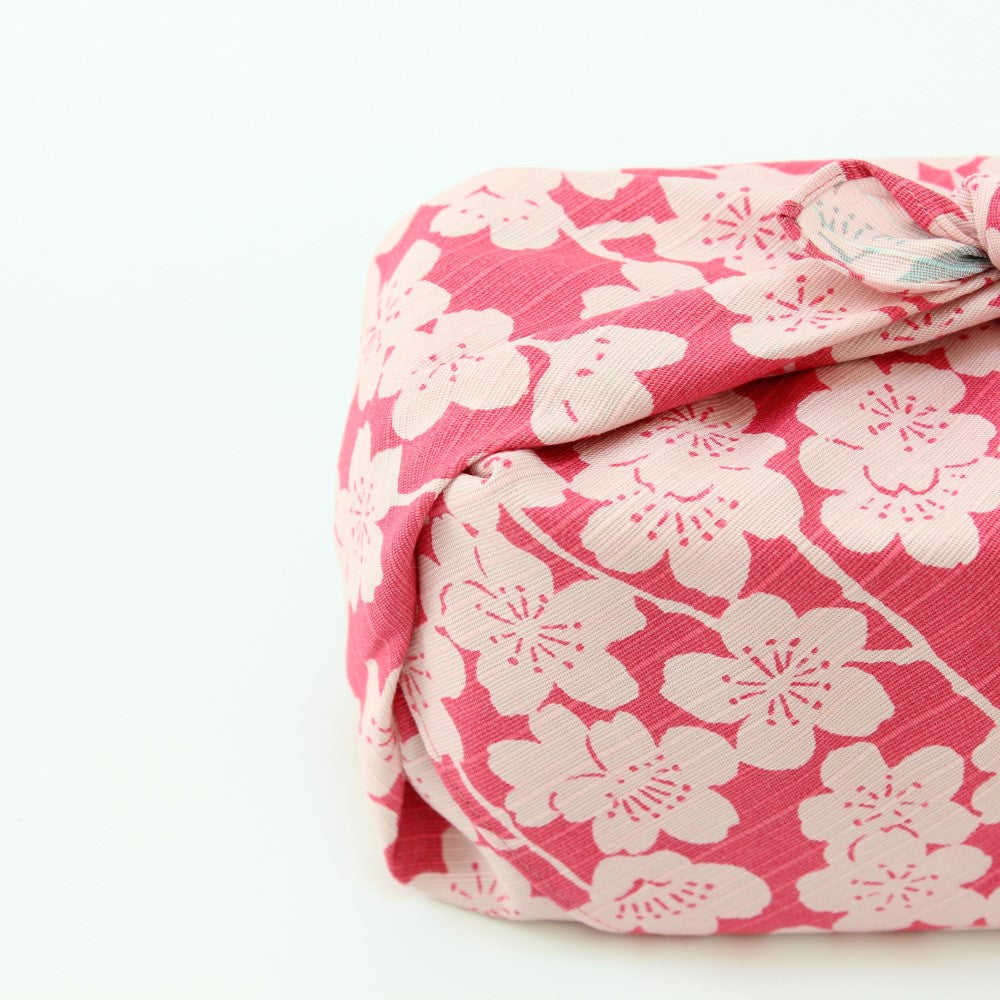 Isa Monyo Sakura Pink and Mint Blue Double Sided Furoshiki Wrapping ...