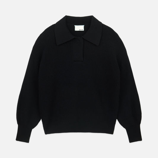 Oversize Knitted Polo – WE-AR4