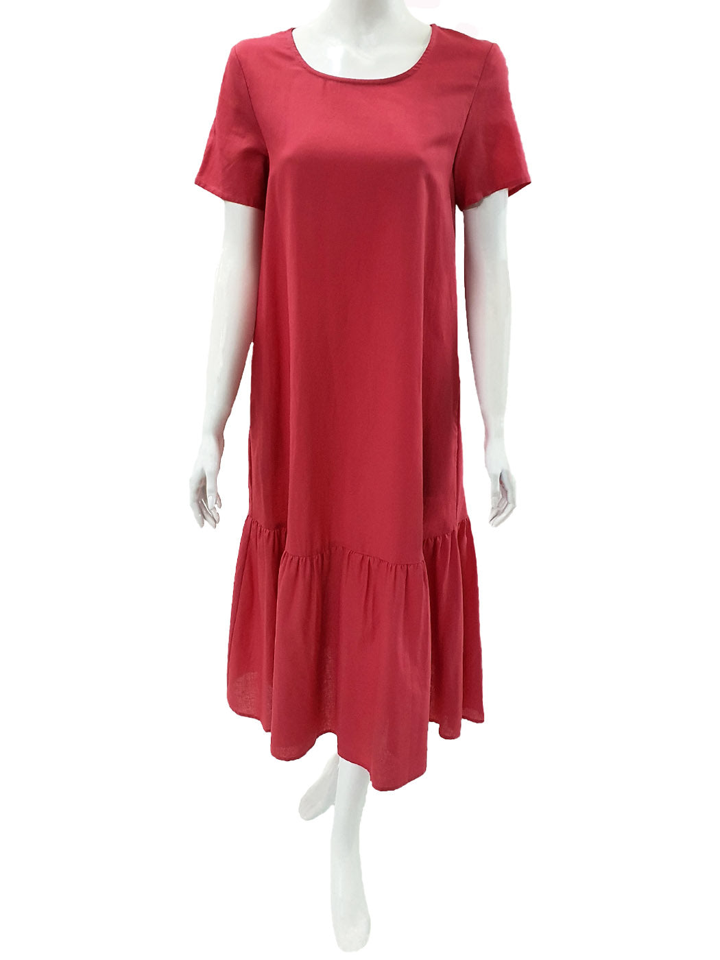 Anne Kelly Linen Drop Ruffles Dress – Yen's Studio