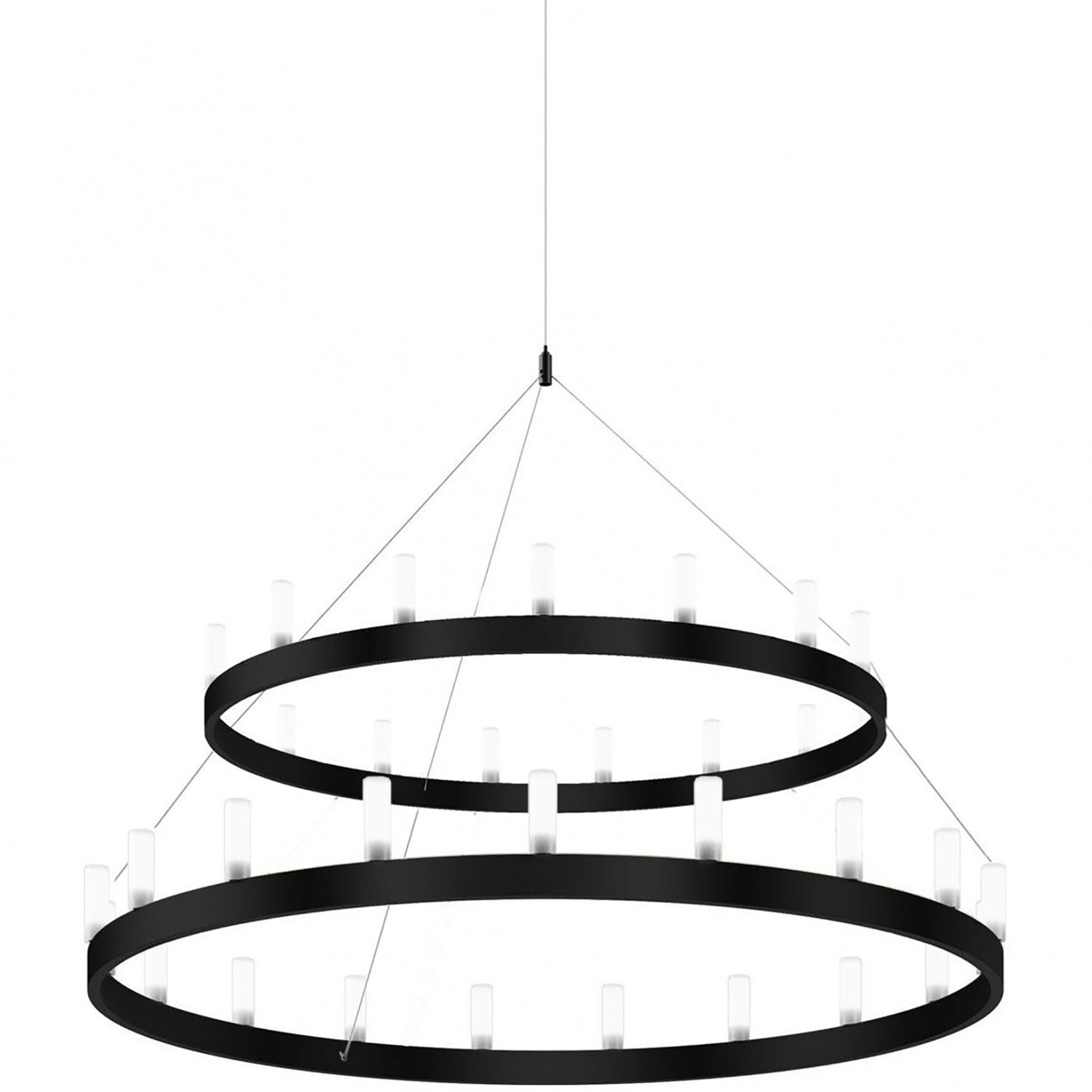 Billede af Chandelier double XXL lysekrone Fontana Arte