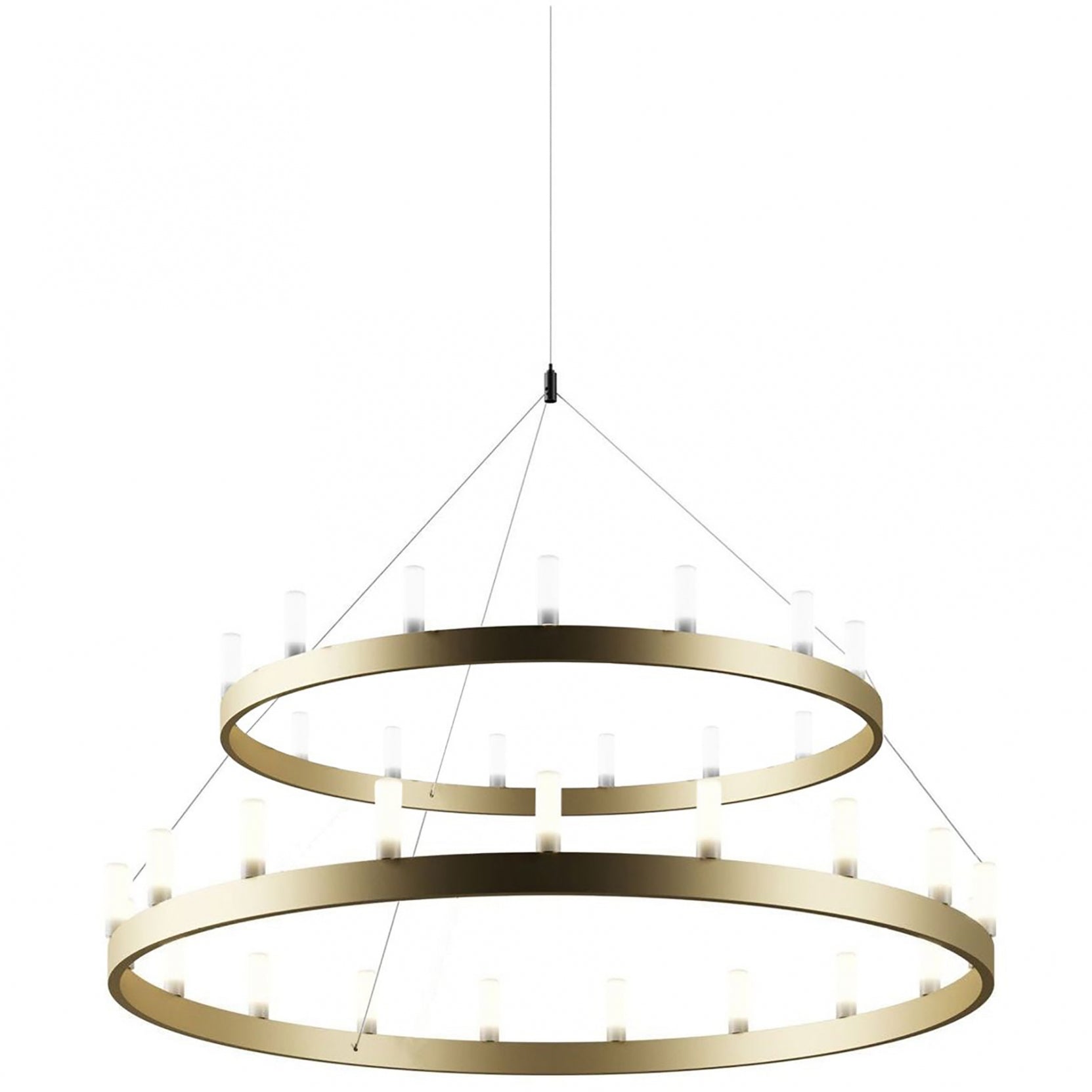 Billede af Chandelier double Large lysekrone Fontana Arte