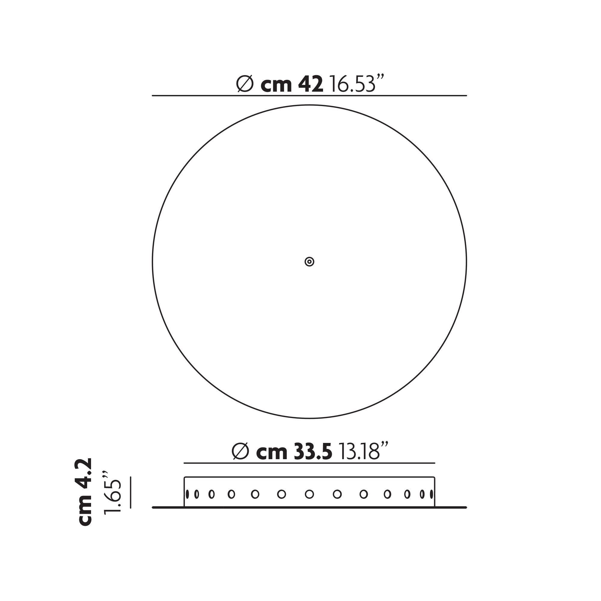 Se Radial 28 Baldakin fra Lodes hos Lamper4u