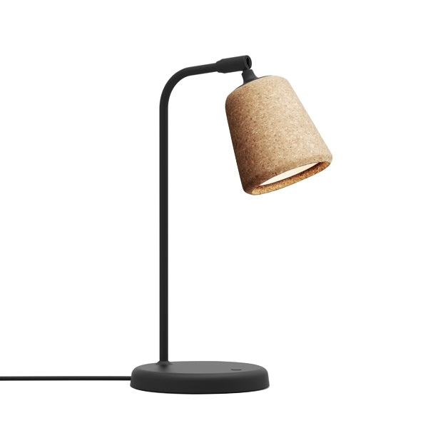 Material bordlampe Natural Cork New works