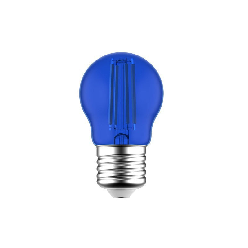 Se LED Globetta G45 Decorative Blue 1.4W E27 Bulb hos Lamper4u