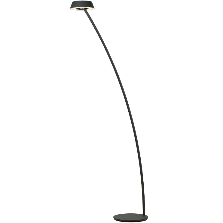 Se Glance Curved LED gulvlampe Oligo hos Lamper4u