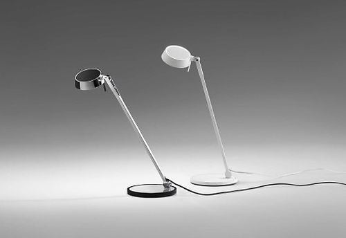 Billede af Giro 2405 / hvid gulvlampe vibia