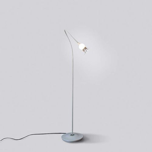 Se Poppy Floor / 1 arm / hvid gulvlampe serien lighting hos Lamper4u