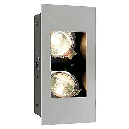 Se Indi rec 2s downlight sølvgrå/sort SLV hos Lamper4u