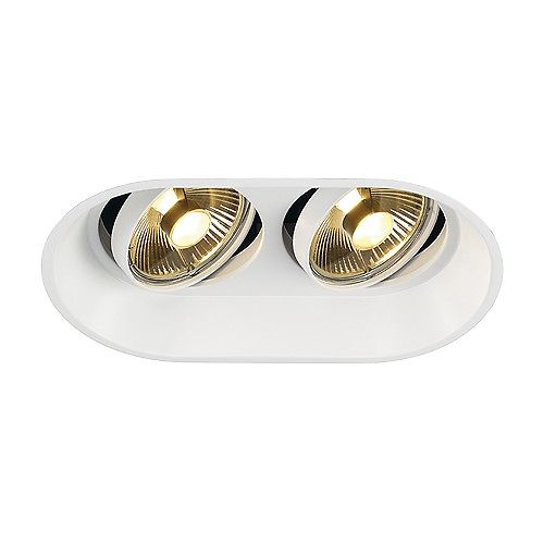 Billede af Horn DL 2 downlight hvid SLV