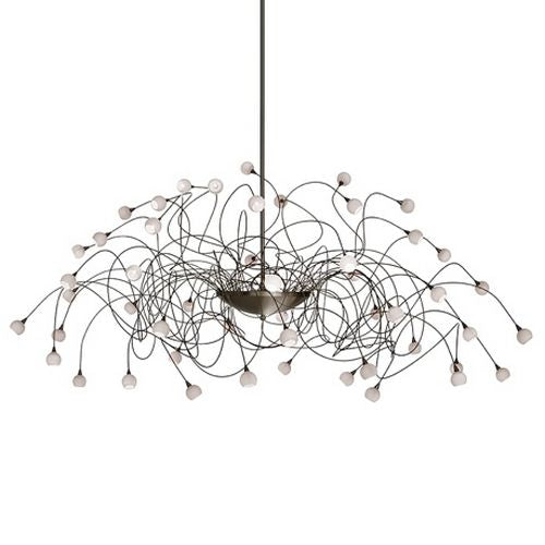 Billede af Snowball Chandelier HL 50 pendel Harco Loor