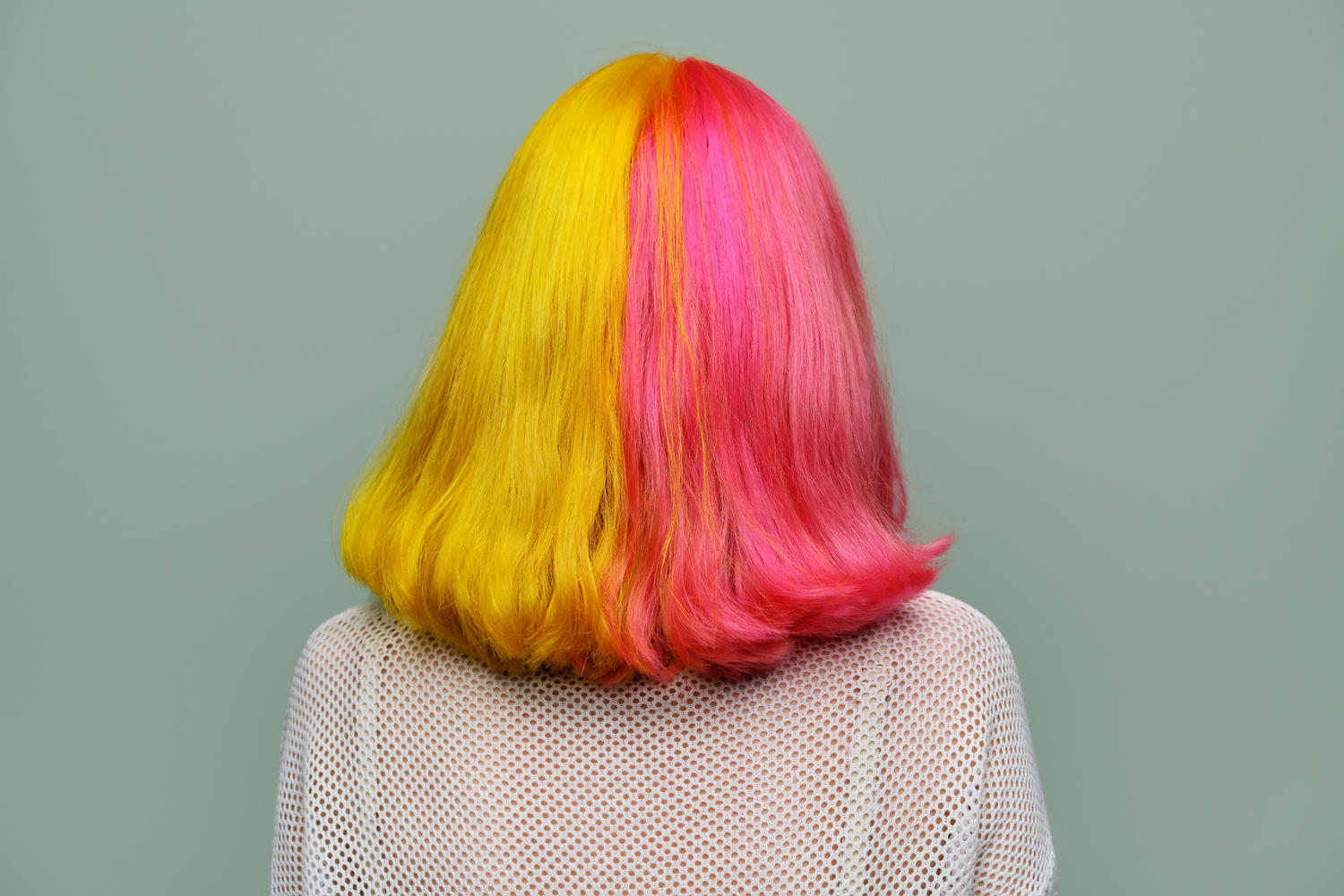 1. Split Dyed Hair Pink and Blue: 10 Ideas for a Bold and Vibrant Look - wide 1